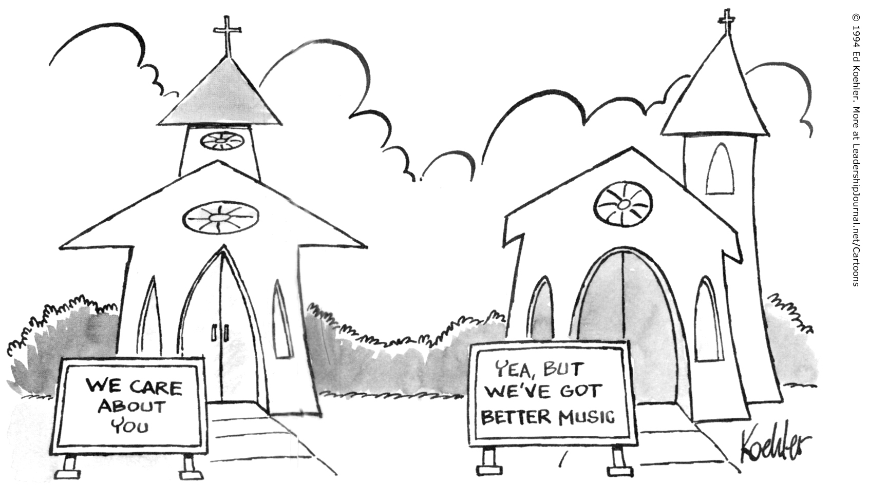 Church Competition | Preaching Today